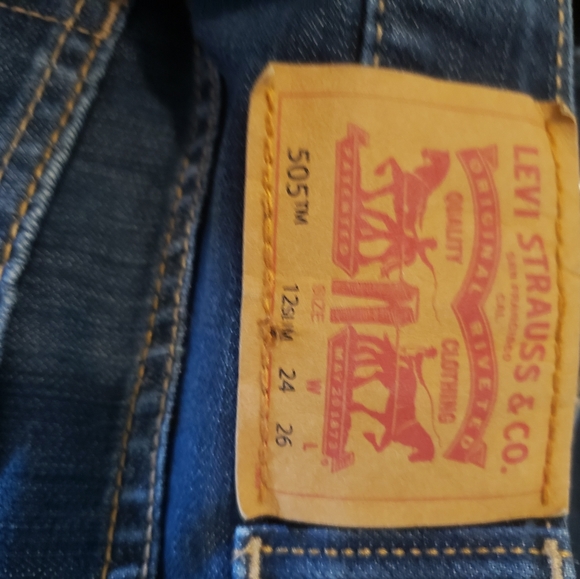 Boys Levi 505 Jeans - Picture 5 of 5